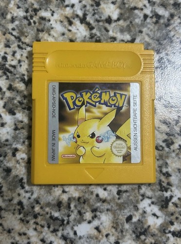 Game boy color pokemon giallo - game,