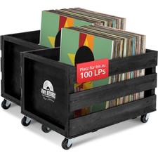 2x Cassetta Dischi Vinile