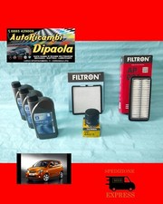 KIT TAGLIANDO KIA PICANTO 1.0 1.1 BENZINA o GPL (04-11) 3L OLIO 10W40 + FILTRI