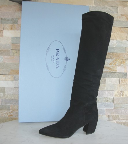 Prada stivali camoscio - prada,