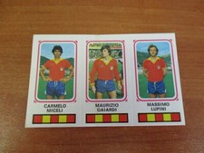 Figurina Calciatori PANINI MICELI-GAIARDI-LUPINI N.378 -NUOVA- 1978-'79 orig
