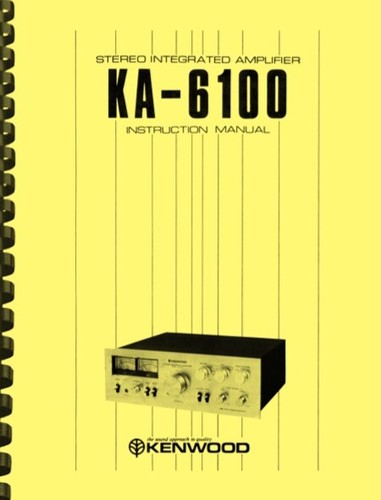 Kenwood 6100 amplificatore - kenwood,