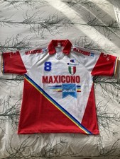 Volley Maxicono Parma Bracci jersey shirt maglia rossa pallavolo Italia giani