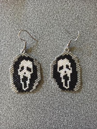 Orecchini halloween perline - orecchini,