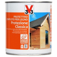 Protettivo classico per legno a solvente impregnante legno esterno 750 ml
