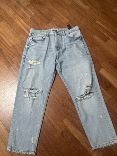 Jeans denim strappato - jeans,