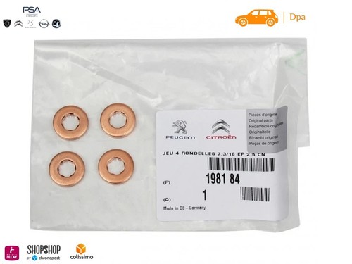 Bagues joints injecteur - joints, d'injecteur
