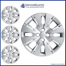 SERIE 4 BORCHIE - 4 COPRICERCHI COPPE RUOTA 15 PER FIAT TOYOTA YARIS - DIS.B