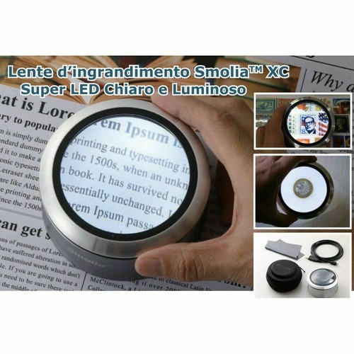 Lente ingrandimento led - ingrandimento,