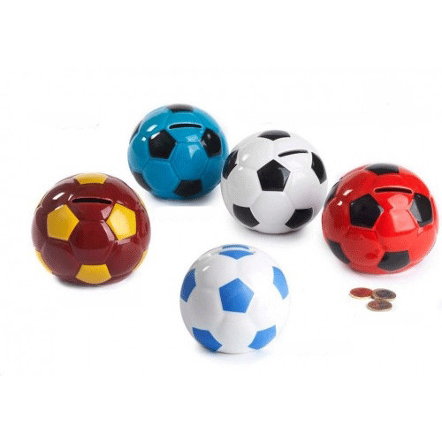 Salvadanaio pallone vari - pallone,