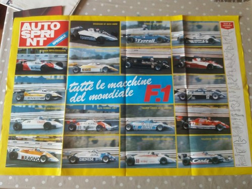 Poster auto sprint - poster, mondiale