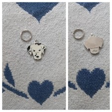 Ciondolo medaglietta Dalmata Dalmatian Cane (senza incisione)