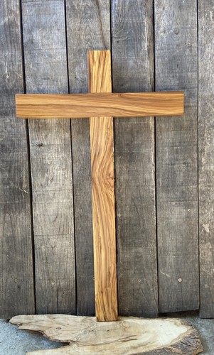 Croce legno ulivo - legno, di