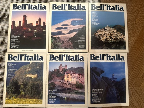 Riviste bell italia - bell'italia, n.1-6
