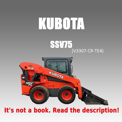 Kubota ssv75 manuale officina - kubota,