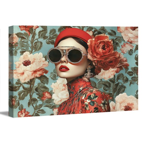 Quadro tela 80x60 - , donna