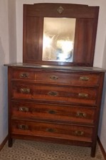 Antico canterano cassettone - canterano,