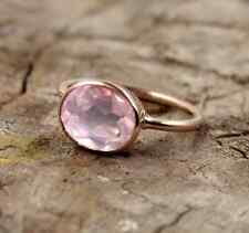 Rose Quartz Ring, Natural