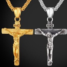 Collana catena ciondolo croce