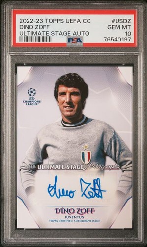 Dino zoff 2022 topps uefa - 2022-23,