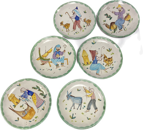 Piatti ceramica solimene - 6,