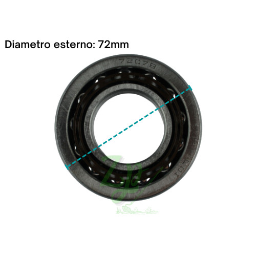 Cuscinetto 7207 - cuscinetto,