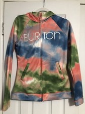 Felpa con cappuccio Burton WB Peak full zip tasche donna media sci outdoor neve