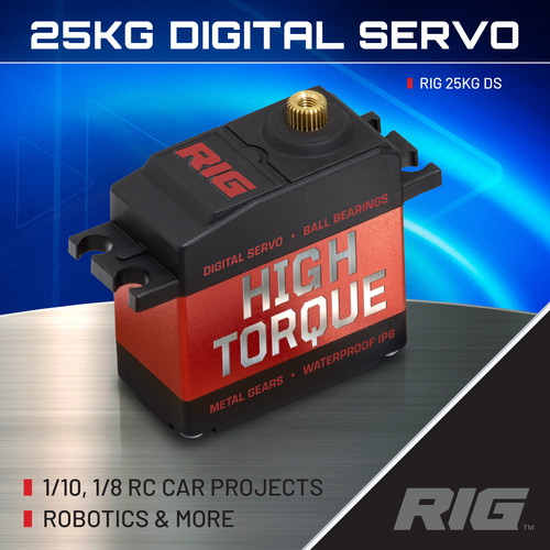 Rig servo - kg, oz/in)