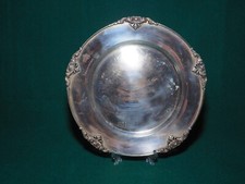 Vassoio antico in argento 800