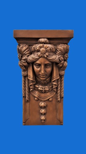Capitello mensola gesso - capitello-mensola,