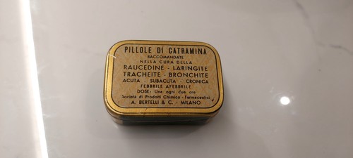 Scatola latta anni - in,
