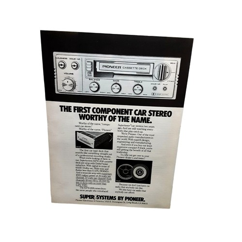 Autoradio pioneer super system - super,