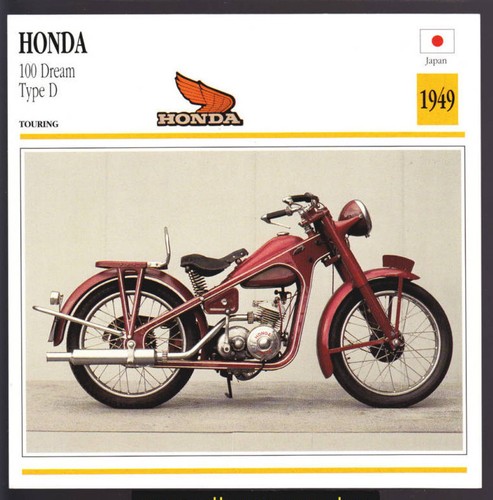 Honda 100cc dream type 1949 - honda,