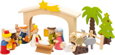 Presepe Di Natale in Legno