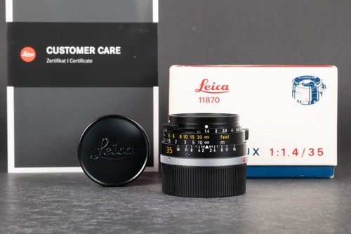 Leica 35mm 4 summilux - 1.4,