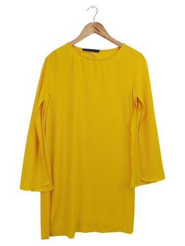 Zara tubino donna giallo - zara,