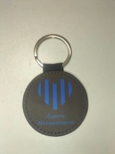 PORTACHIAVI CUORE NEROAZZURRO