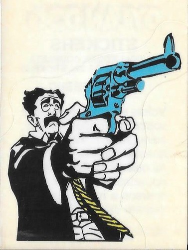 Stickers fumetto trasparente - stickers,