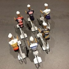 Lot de 6 cyclistes equipes