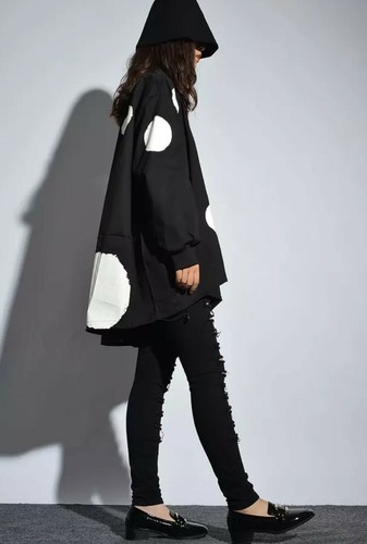 Cappotto giacca parka nero