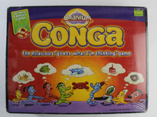Raro gioco da tavolo vintage 2004 Cranium Conga Family Indovina Pensando Notte NUOVO SIGILLATO