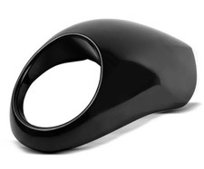 Carena Faro per Harley Davidson Dyna Low Rider 95-05 nero lucido nuovo
