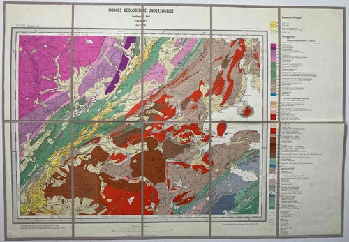 Trones norvegia mappa - -,