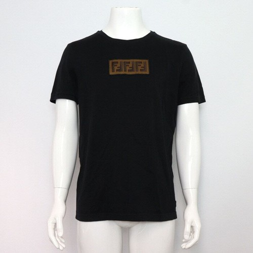 Fendi black logo patch - fendi,