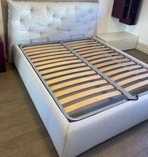 Letto matrimoniale usato grigio marca Pianca