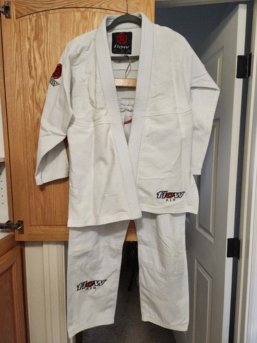 Flow kimonos air bianco - kimonos, gi