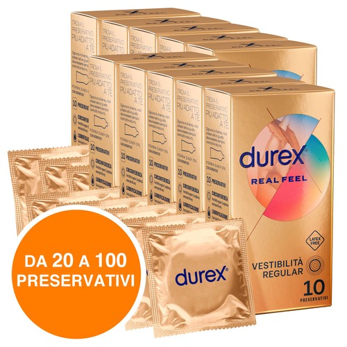 Durex real feel preservativi - real,