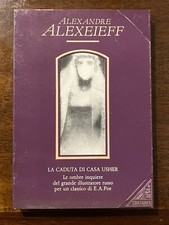 Alexandre Alexeieff Edgar Allan Poe LA CADUTA DI CASA USHER con 10 TAVOLE