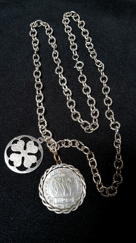 Collana vintage con pendenti - collana,
