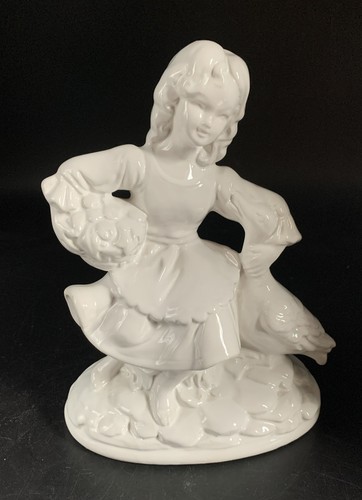 Statua bambina porcellana - statua, in